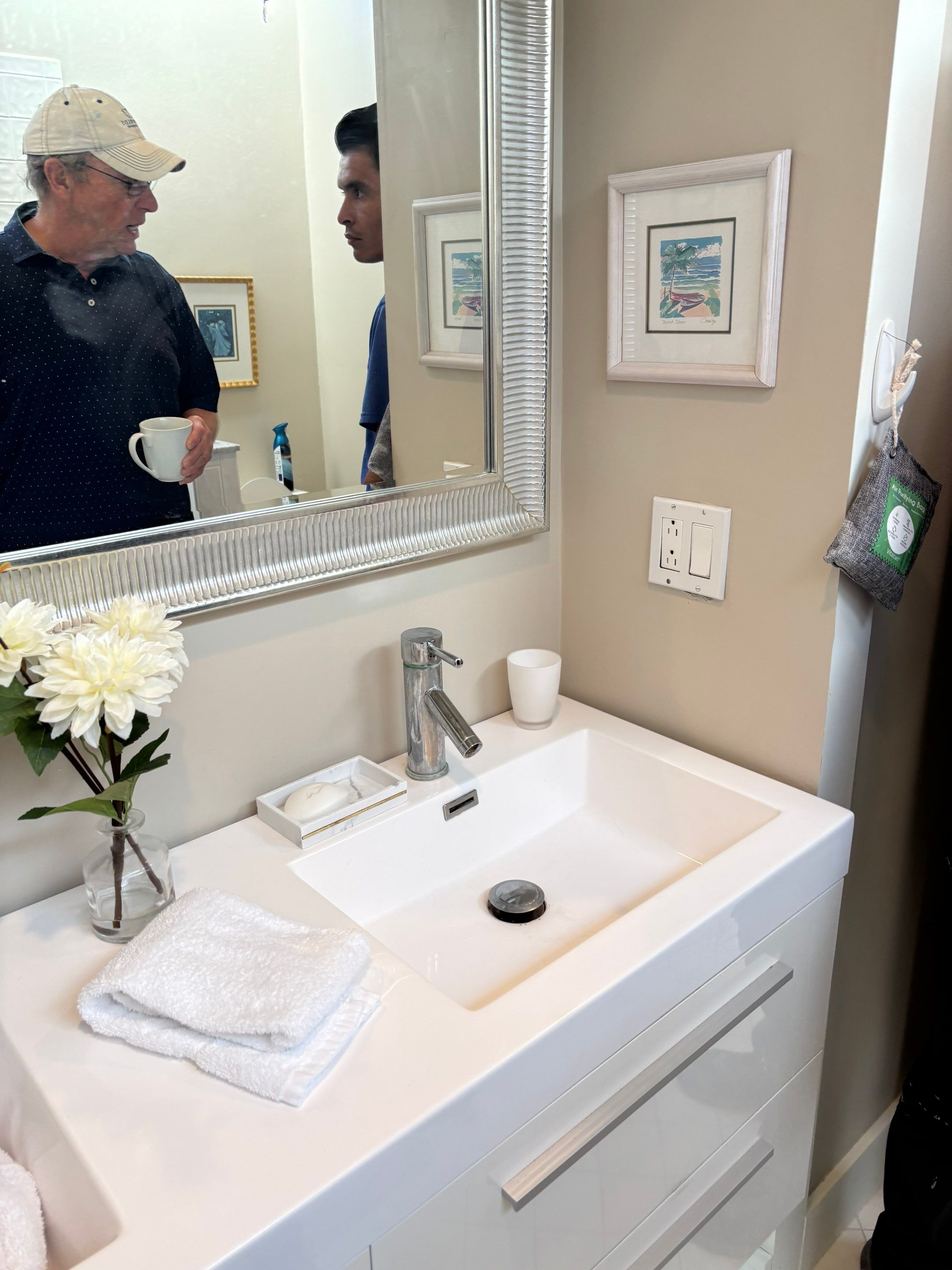Bathroom remodel photo
