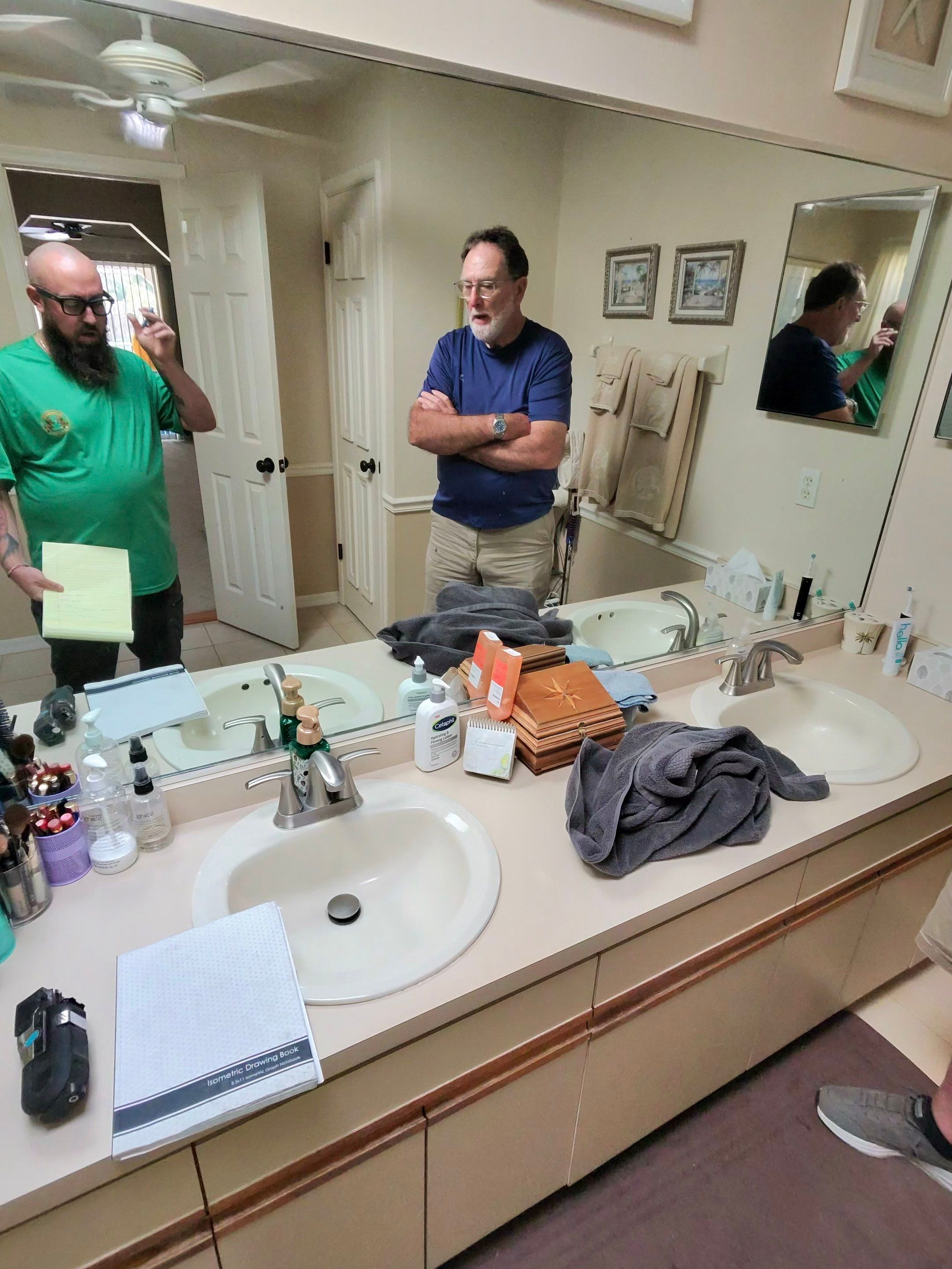 Bathroom remodel photo